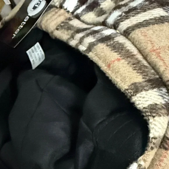 Plaid Brown Cap NWT - Picture 3 of 4